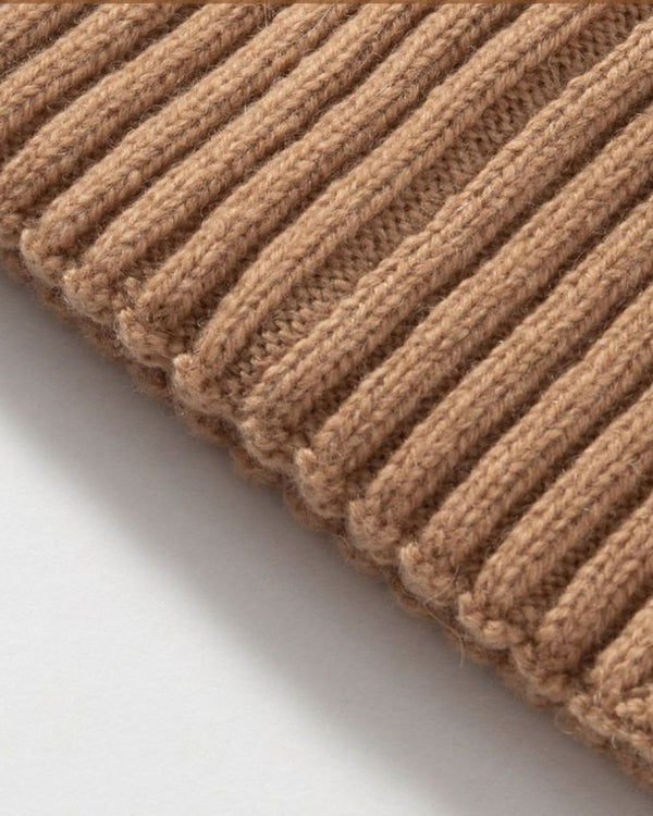 The Cable-Knit Wool Beanie, detail 2