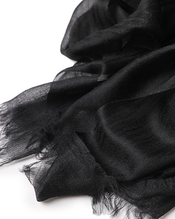 The Air Cashmere Stole detail