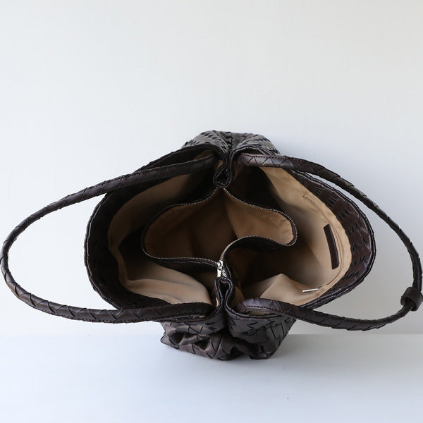 Wildfool The Treviso Woven Hobo, from above