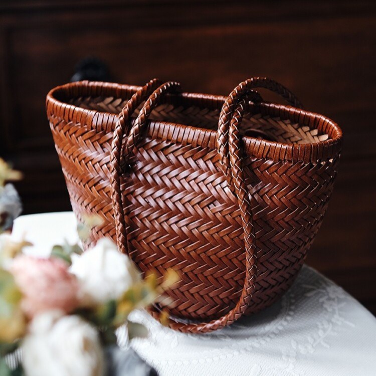 The Siena Basket Tote