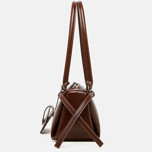 The Roma Bowling Bag — The straps