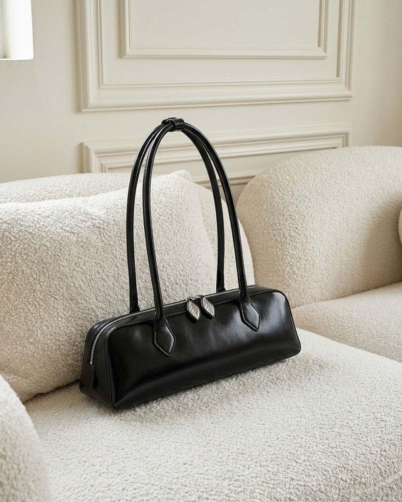 The Cannes Baguette Bag — worn