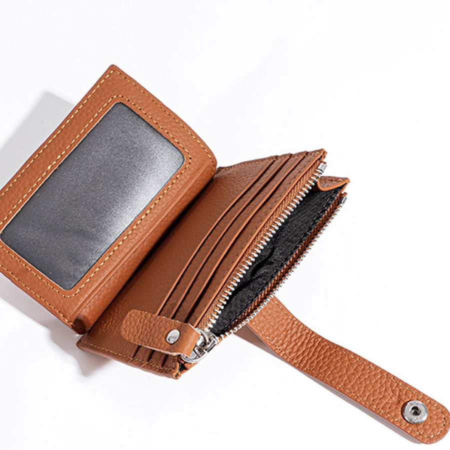 The Modena Card Wallet — Open view