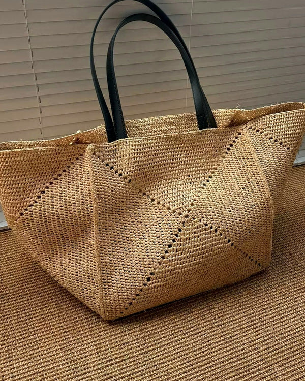 The Grand Market Tote — full silhouette in natural light