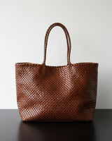 The Heritage Woven Leather Tote