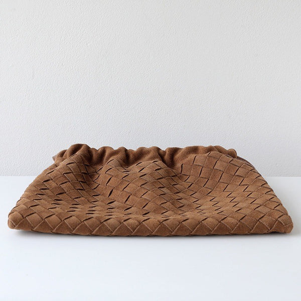 Wildfool The Mantova Drawstring Pouch, closed