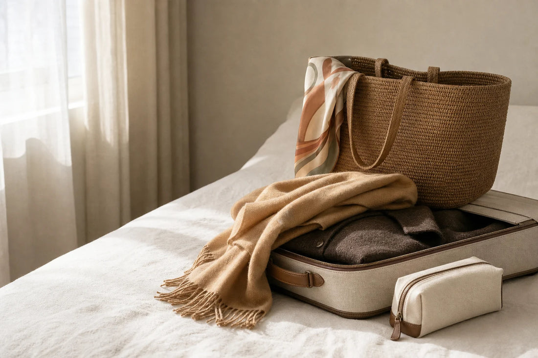 The Cashmere Scarf, Five Ways: Office, Date, Travel, Weekend, Cold Front