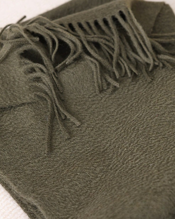 The Dune 100% Cashmere Scarf detail