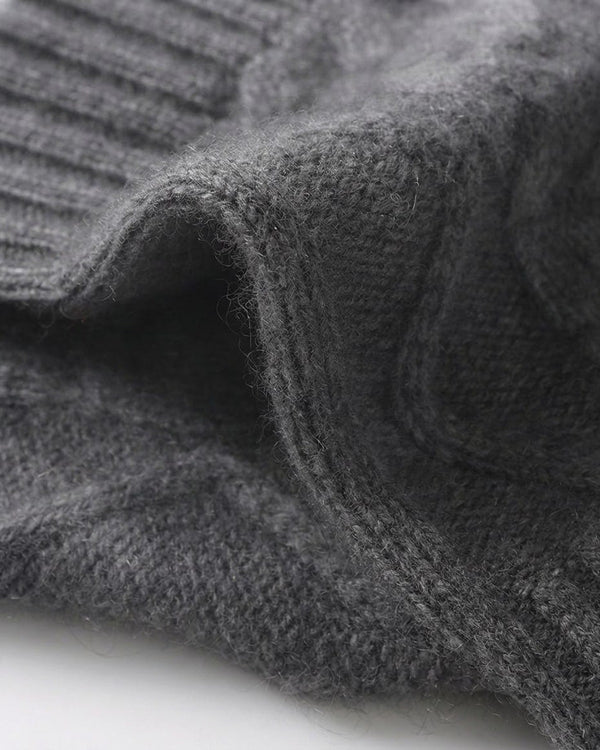 The Cashmere-Blend Wrist Warmers, detail 1