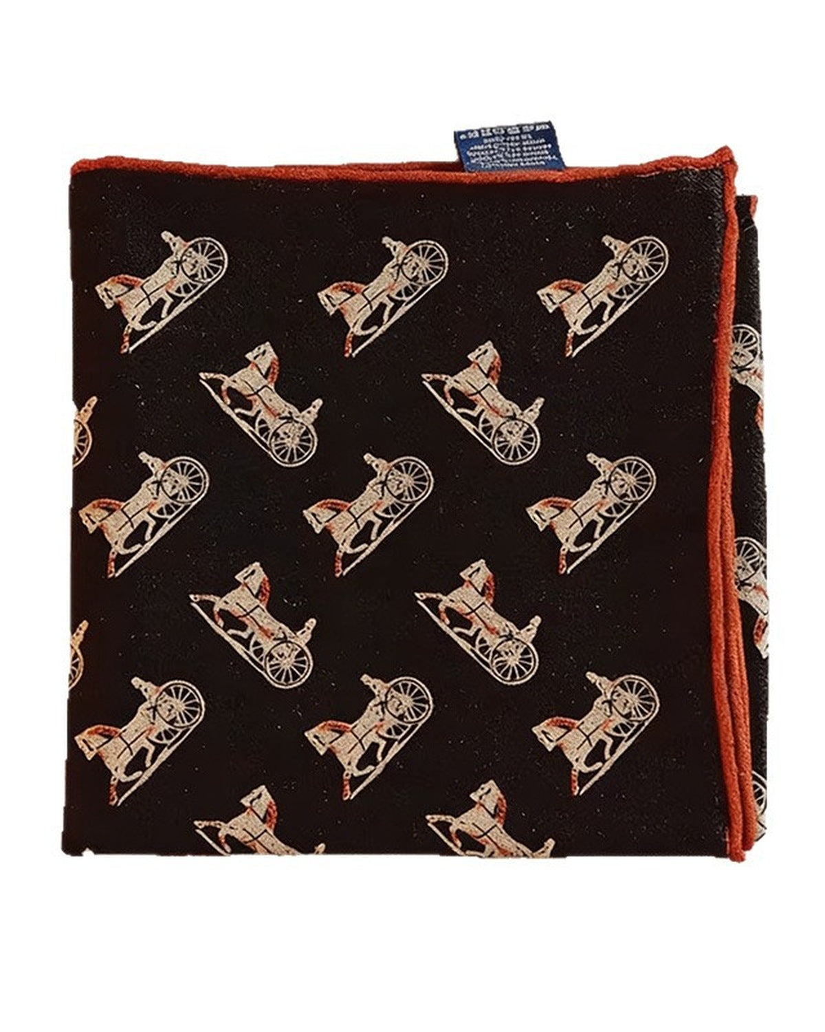 The Silk-Wool Square, Vintage Carriage 85 cm