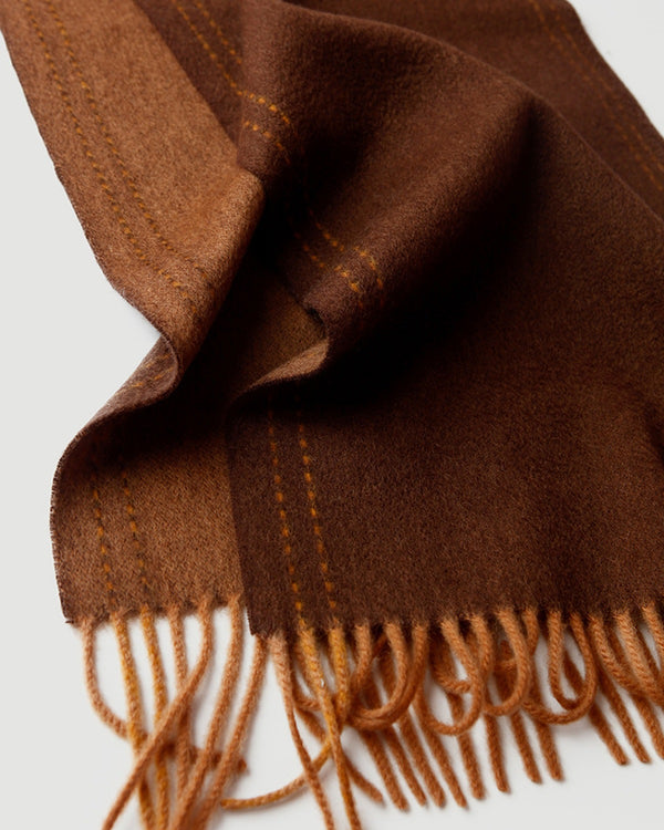 The Reversible Topstitch Scarf, detail 2