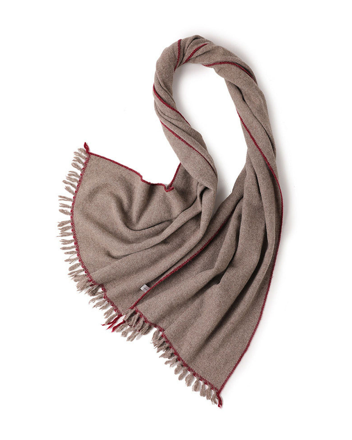 The Hohhot Heritage Wool Wrap in Raw