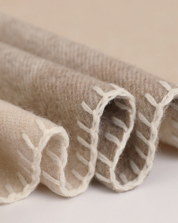 The Nomad Twill Wool Throw, detail 2