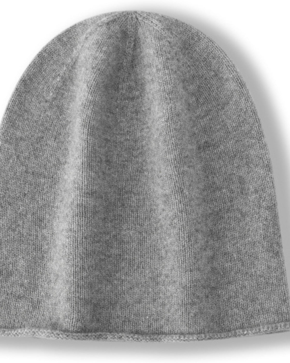 The Cashmere-Blend Cloud Beanie in Grey