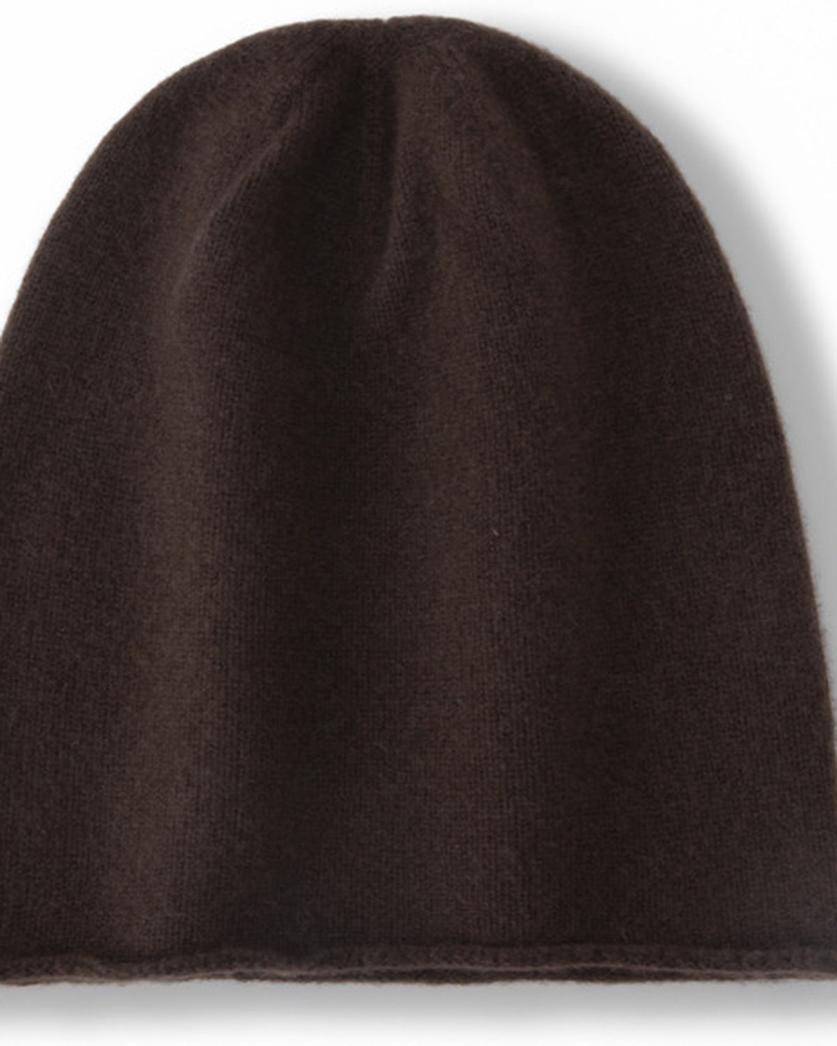 The Cashmere-Blend Cloud Beanie in Espresso