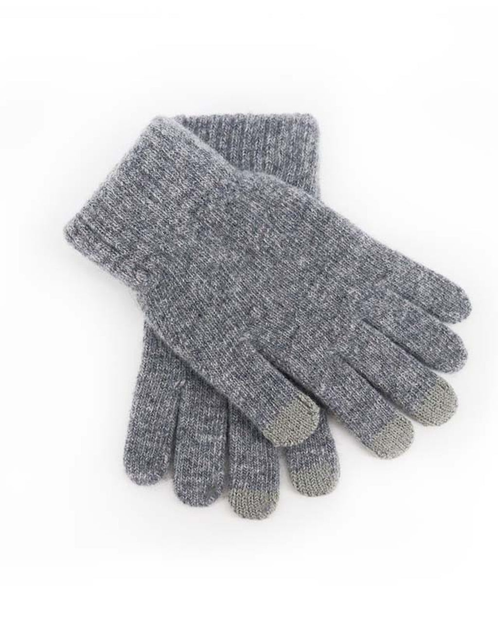 The Wool Tech Gloves in Grey