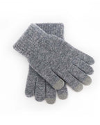 The Wool Tech Gloves in Grey