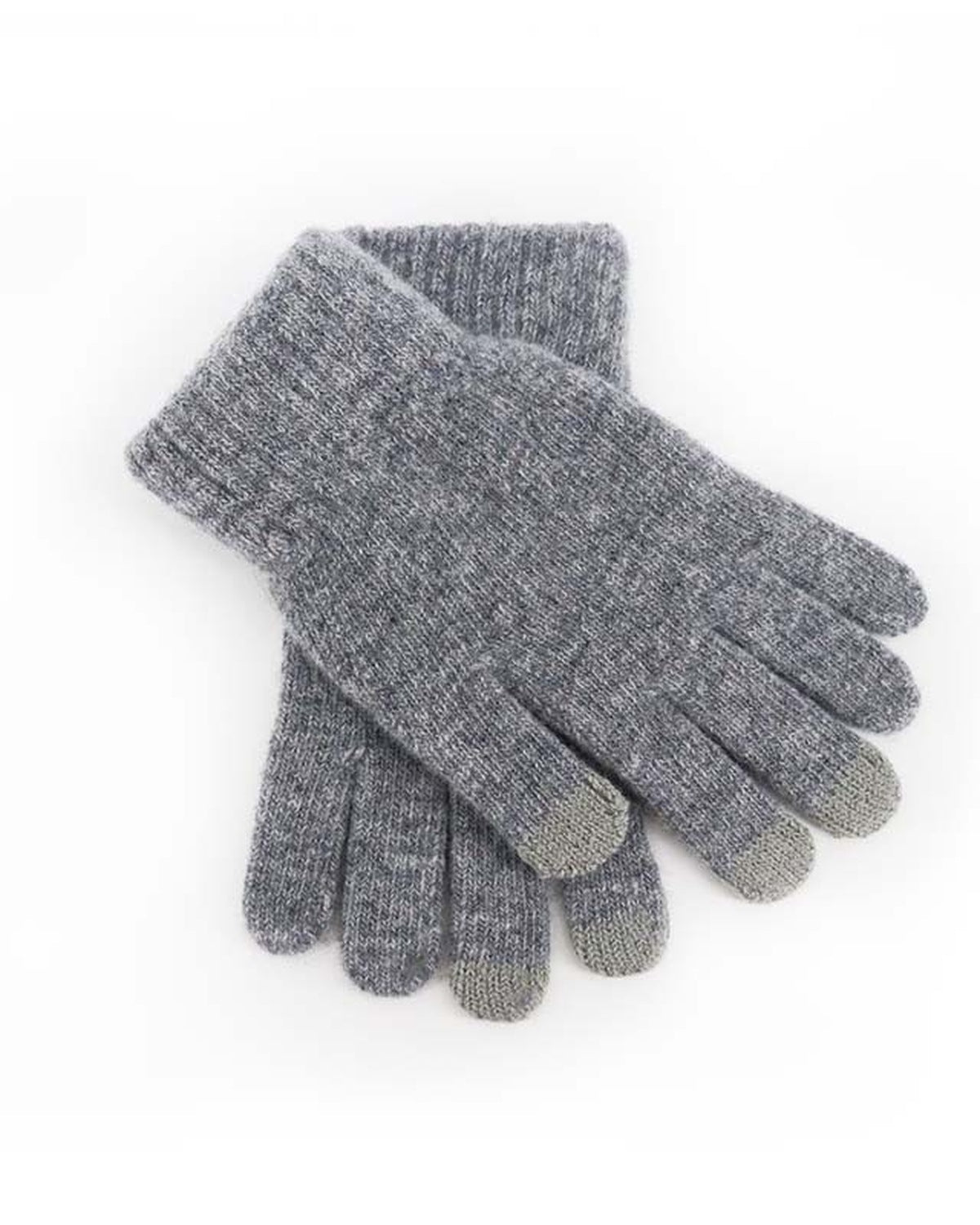 The Wool Tech Gloves in Grey