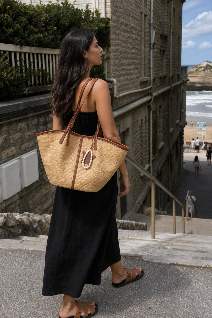 The Woven Basket Tote Bag