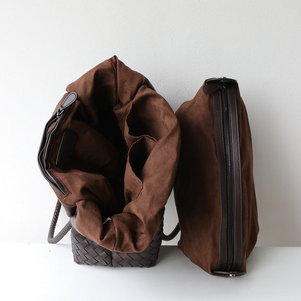 Wildfool The Vicenza Woven Tote, the pouch