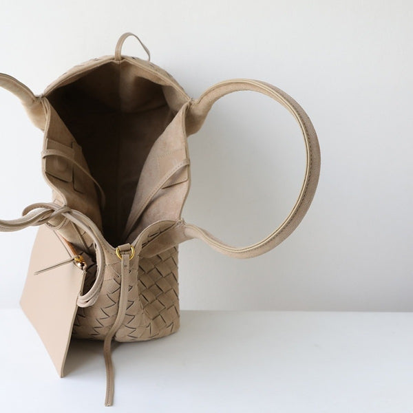 Wildfool The Arezzo Woven Tote, from above