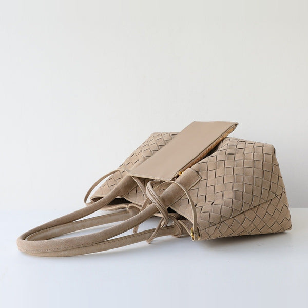 Wildfool The Arezzo Woven Tote, the pouch