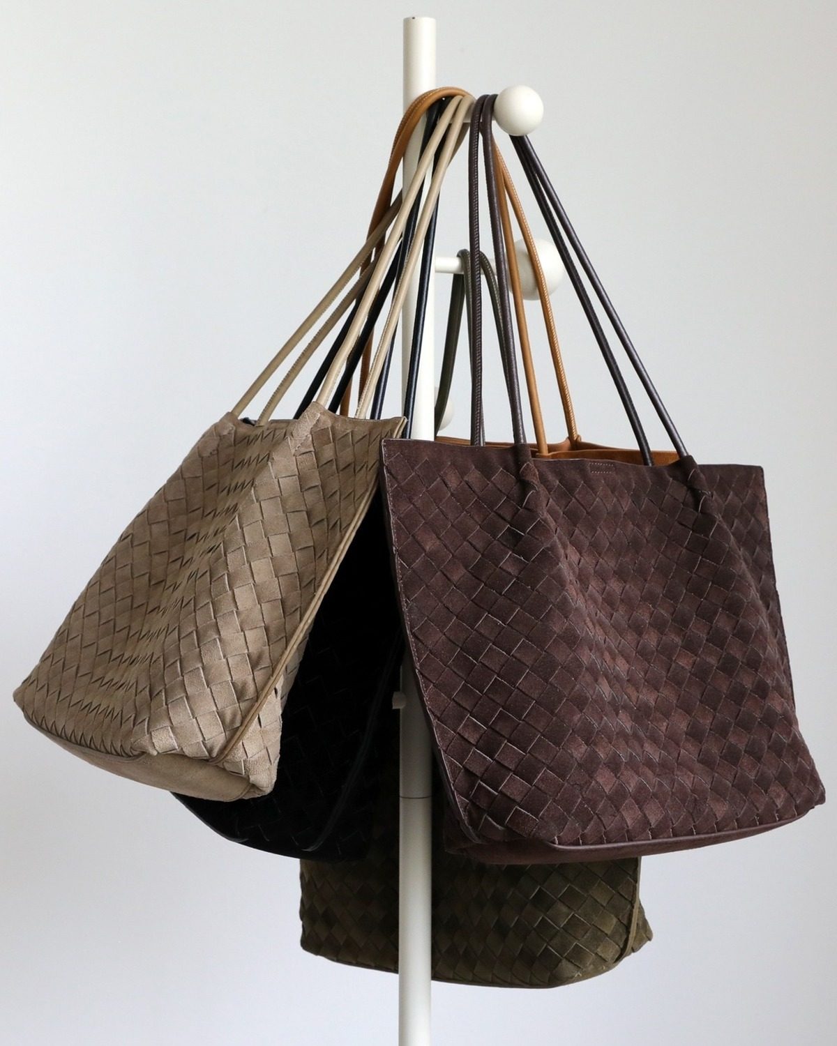 Wildfool The Perugia Woven Tote, hanging