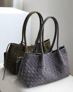 Wildfool The Arezzo Woven Tote, three-quarter view (3)