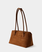 Wildfool The Padova Shoulder Tote in Cognac, three-quarter view (2)
