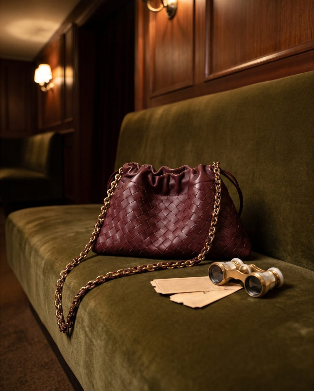 The Assisi Chain Pouch
