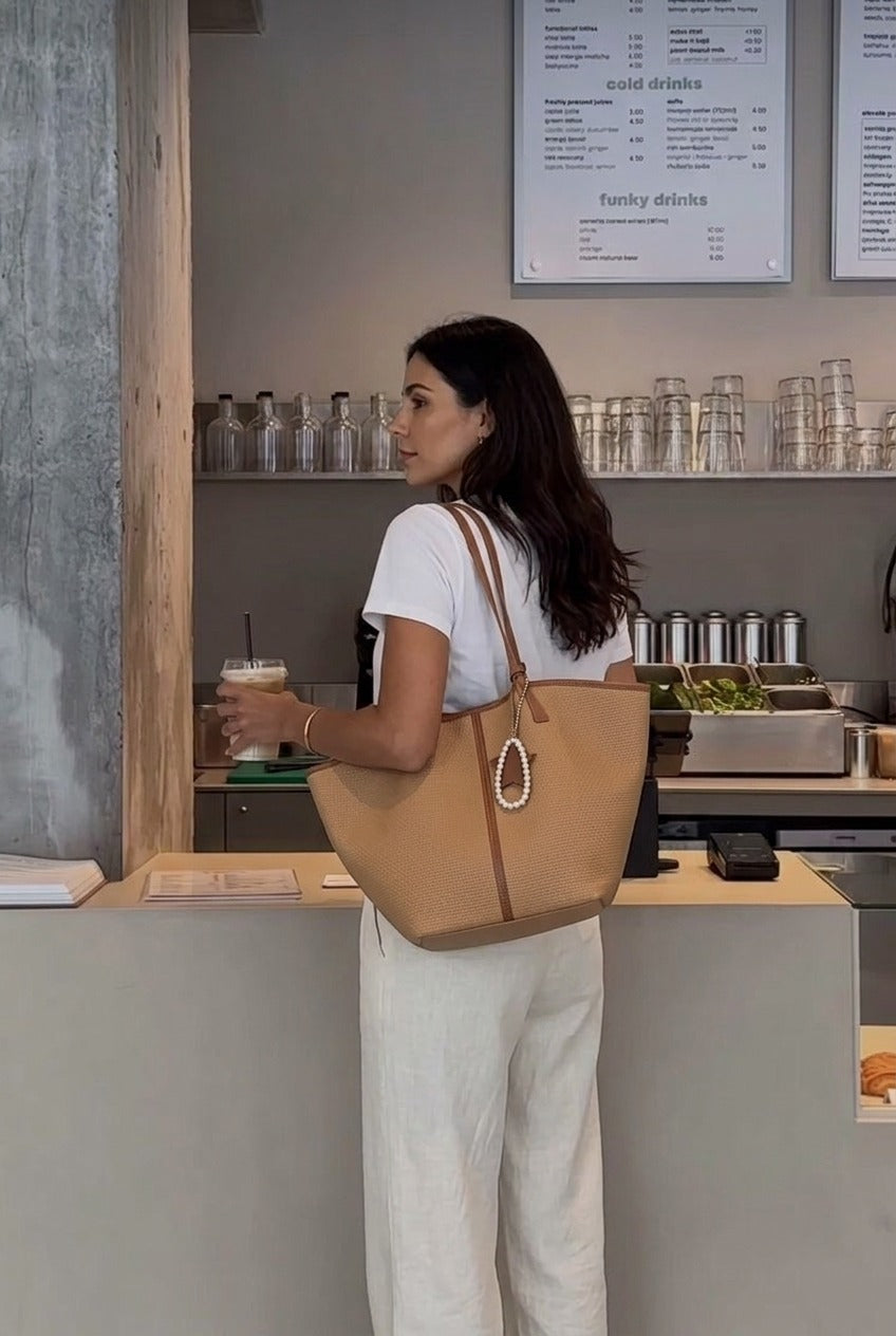 The Woven Basket Tote Bag