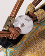 Wildfool The Brocade Bucket Bag — detail view