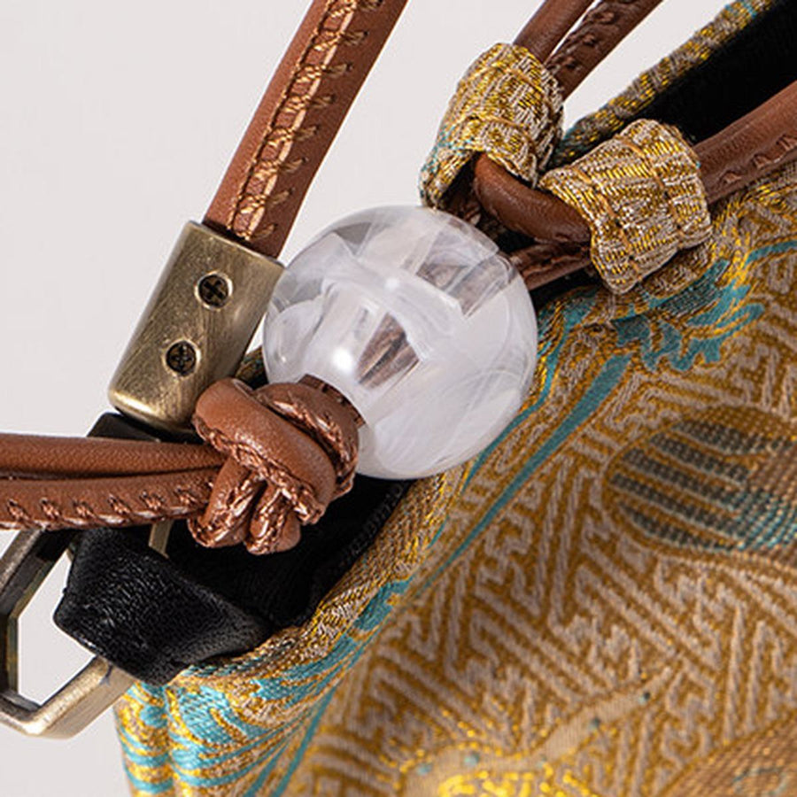 The Brocade Bucket Bag — Bead & knot
