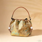 Wildfool The Brocade Bucket Bag — detail view