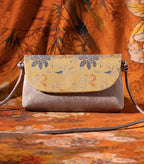 Wildfool The Brocade Flap Crossbody — detail view