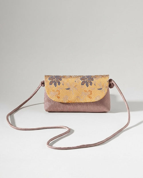 The Brocade Flap Crossbody