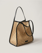 open weave raffia market set