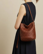 The Cognac Leather Tote