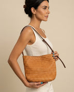 The Cognac Leather Tote