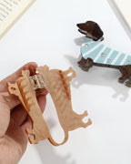 The Dachshund Hair Clip