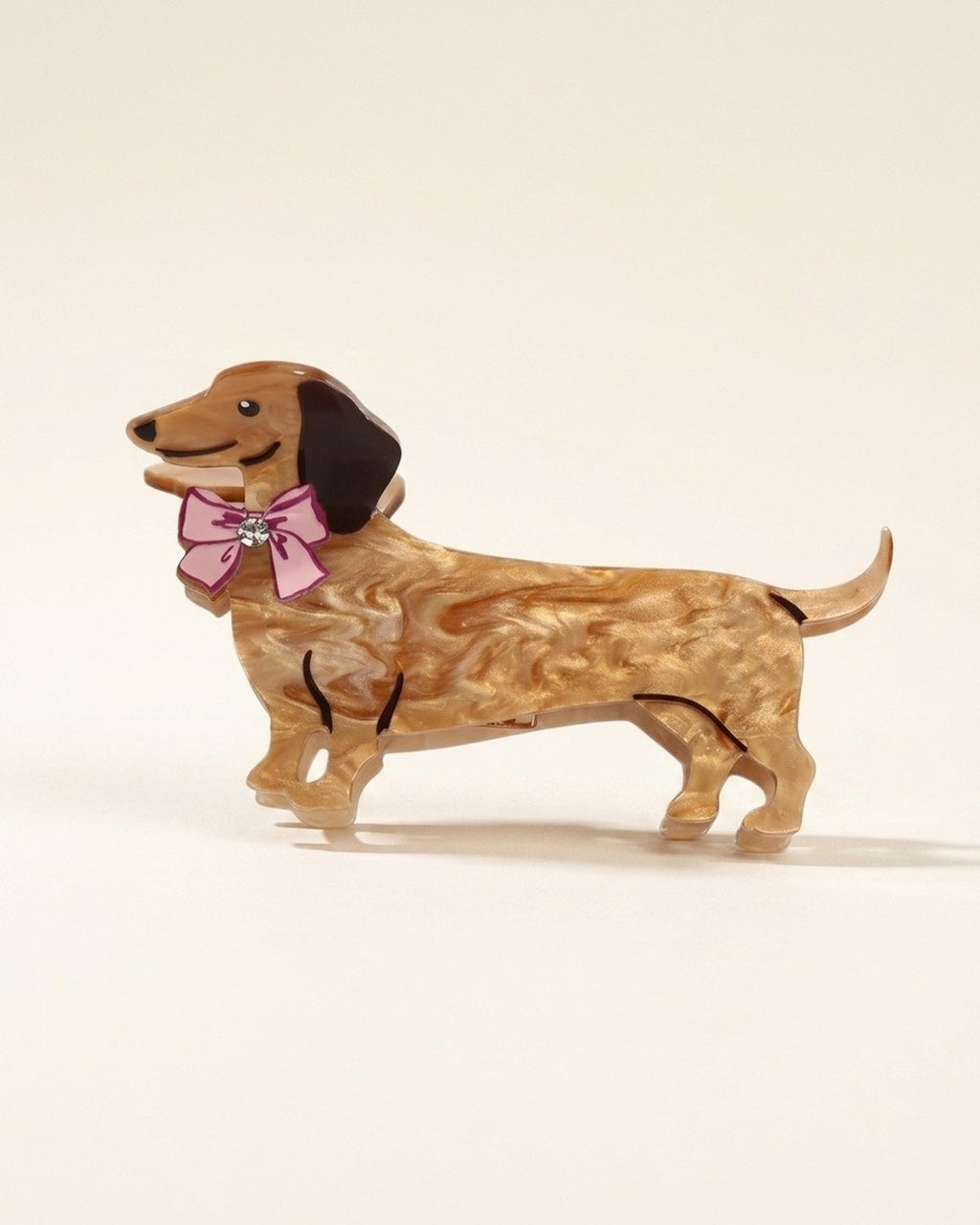 The Dachshund Hair Clip