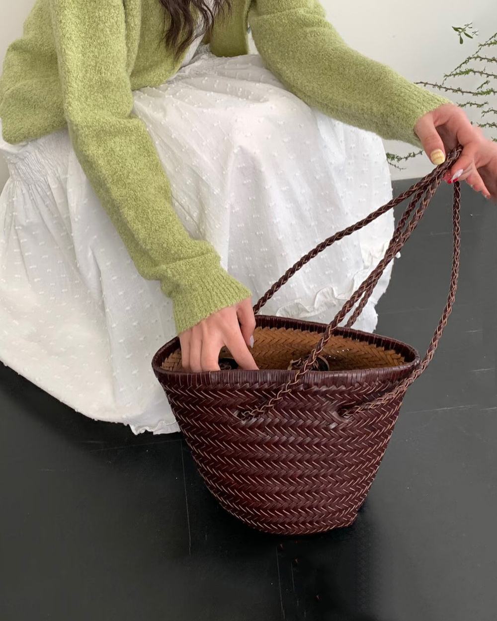 The Siena Basket Tote