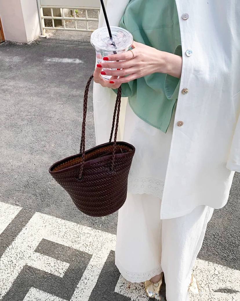 The Siena Basket Tote