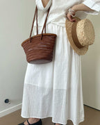 The Siena Basket Tote