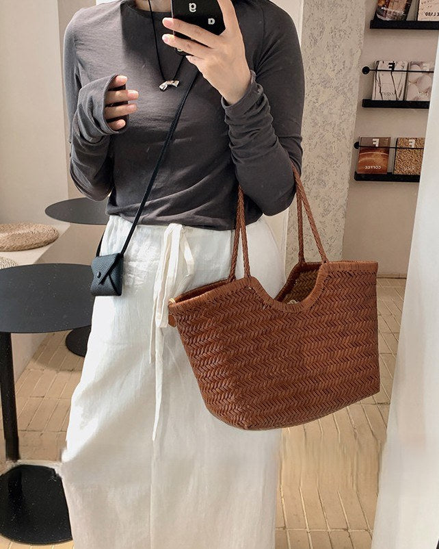 The Positano Basket Tote