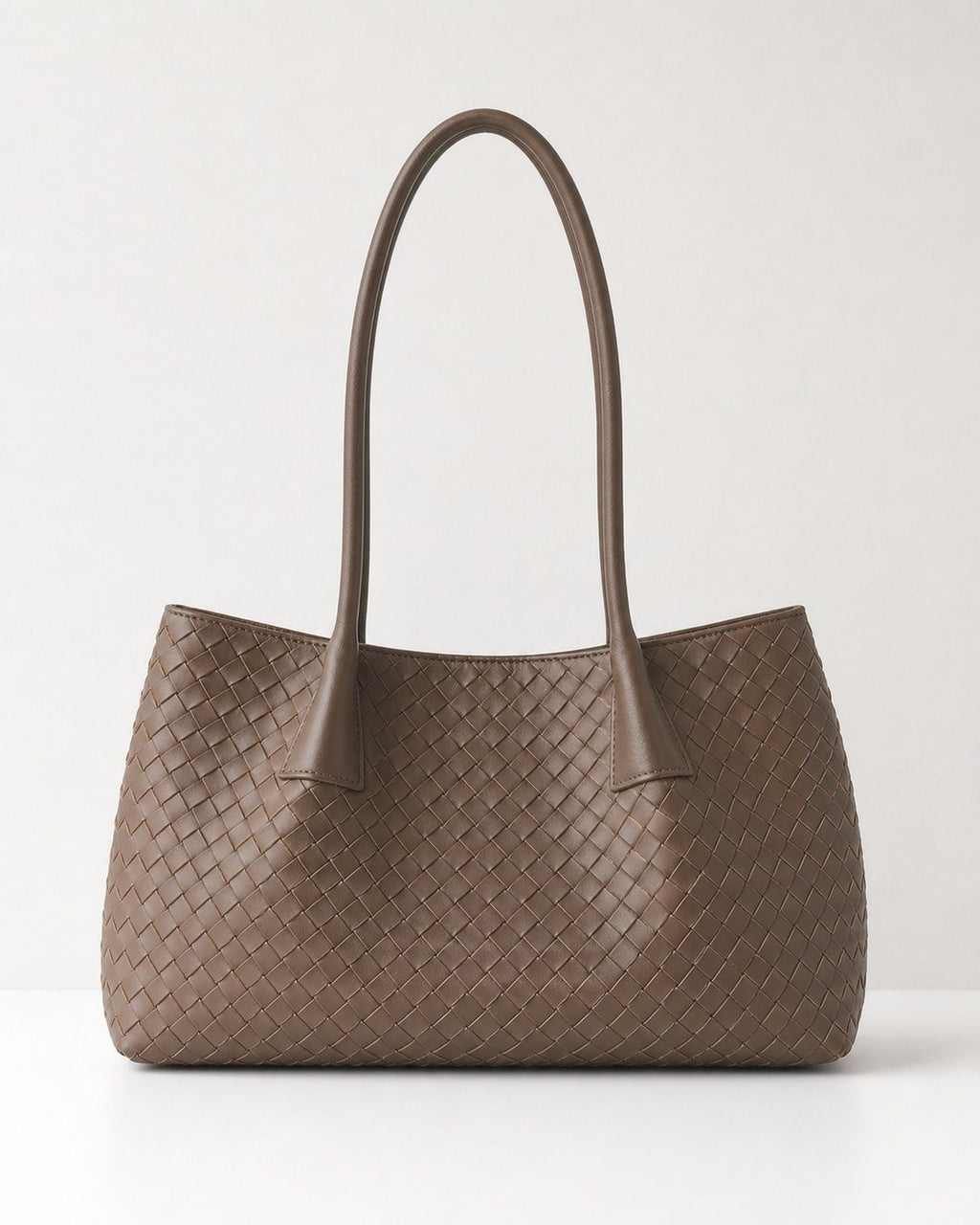 The Milano Work Tote — Brown