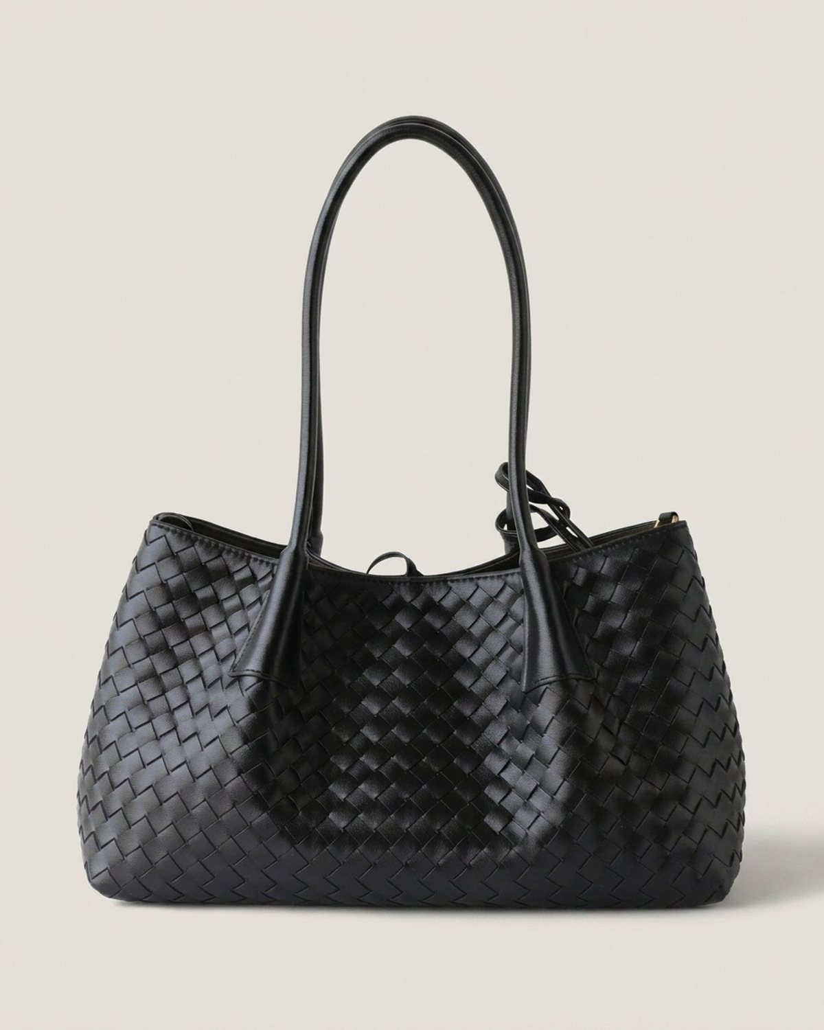 The Milano Work Tote — Black