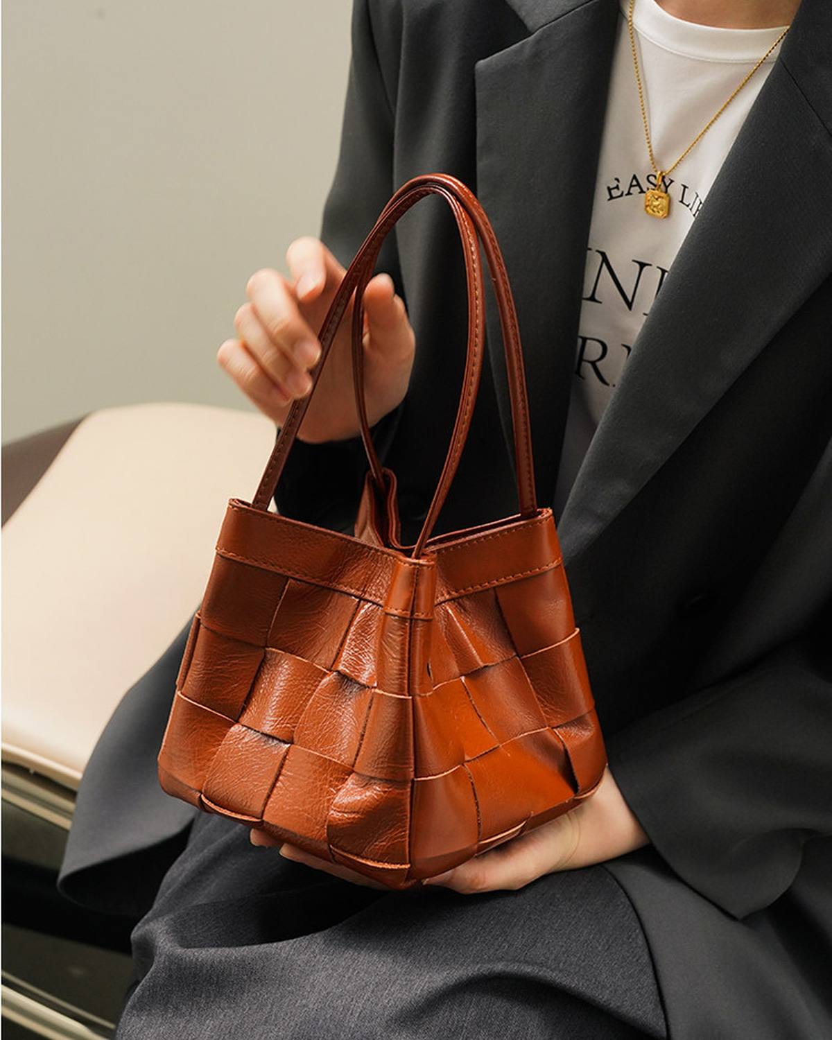 The Lucca Woven Bucket