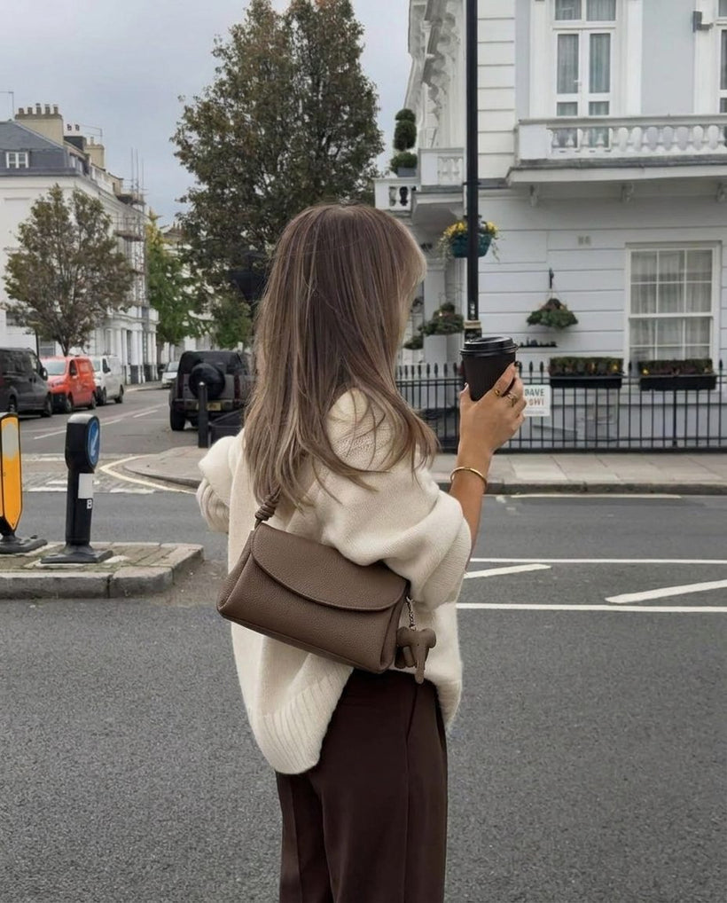 The Cortona Crossbody — worn