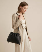Wildfool The Matera Woven Pouch — detail view